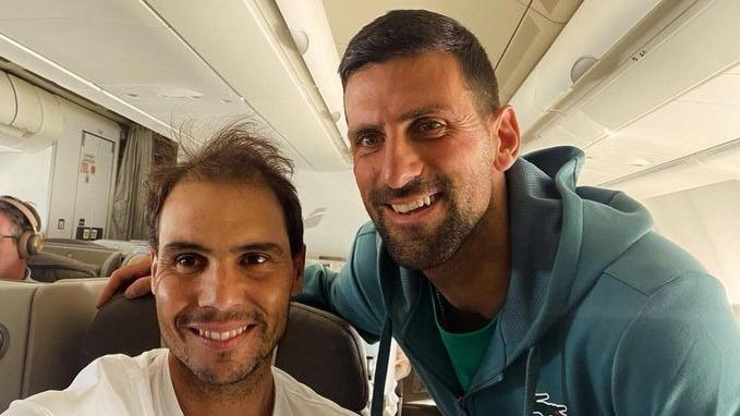 Tennis : Nadal et Djokovic dans le même avion pour rejoindre les États-Unis