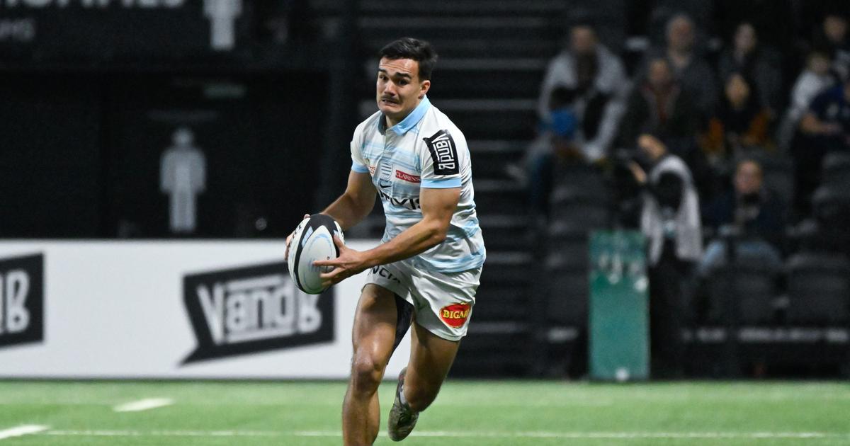 Max Spring Rugby Racing Top 14 : Max Spring à la mêlée pour le derby entre le Racing 92 et le ...