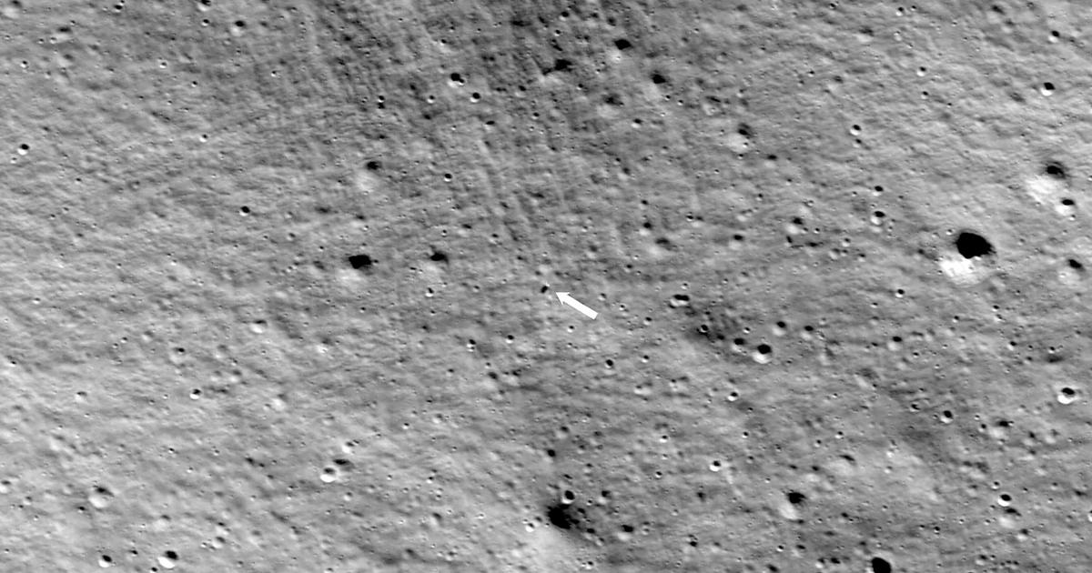 De Amerikaanse sonde stuurde zijn eerste foto's van het zuiden van de maan