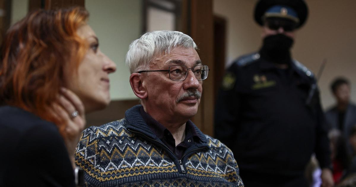 Oleg Orlov : la condamnation du dissident est une nouvelle tentative de Poutine de «faire taire» les critiques, selon le comité Nobel