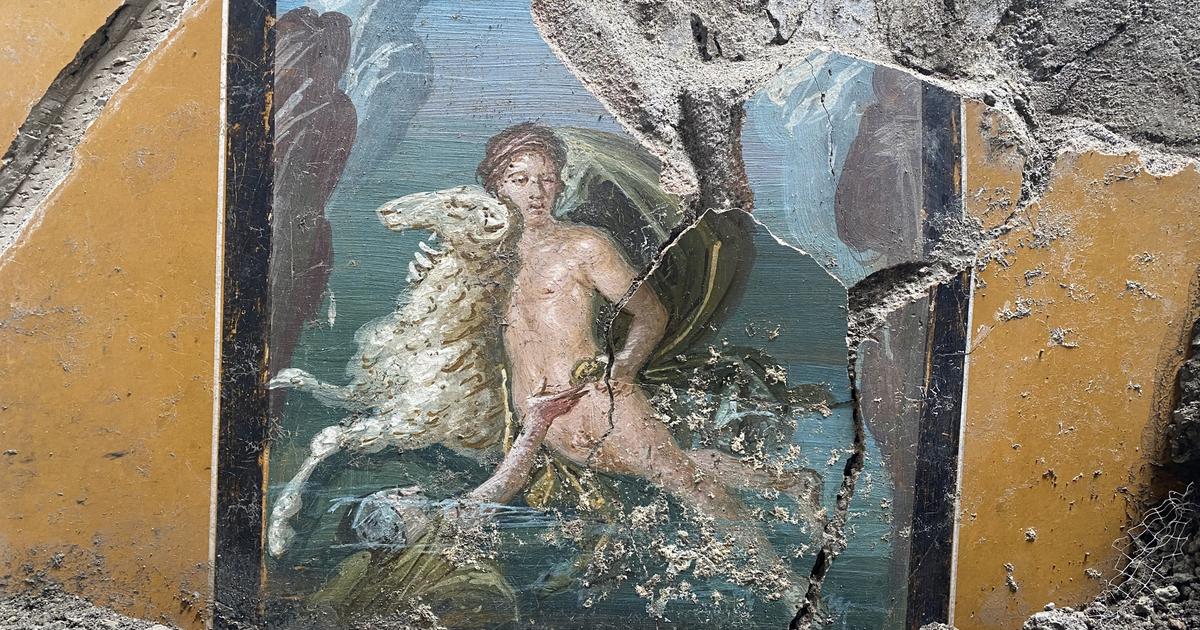 Des fresques «de grandes valeur» découvertes lors de fouilles à Pompéi