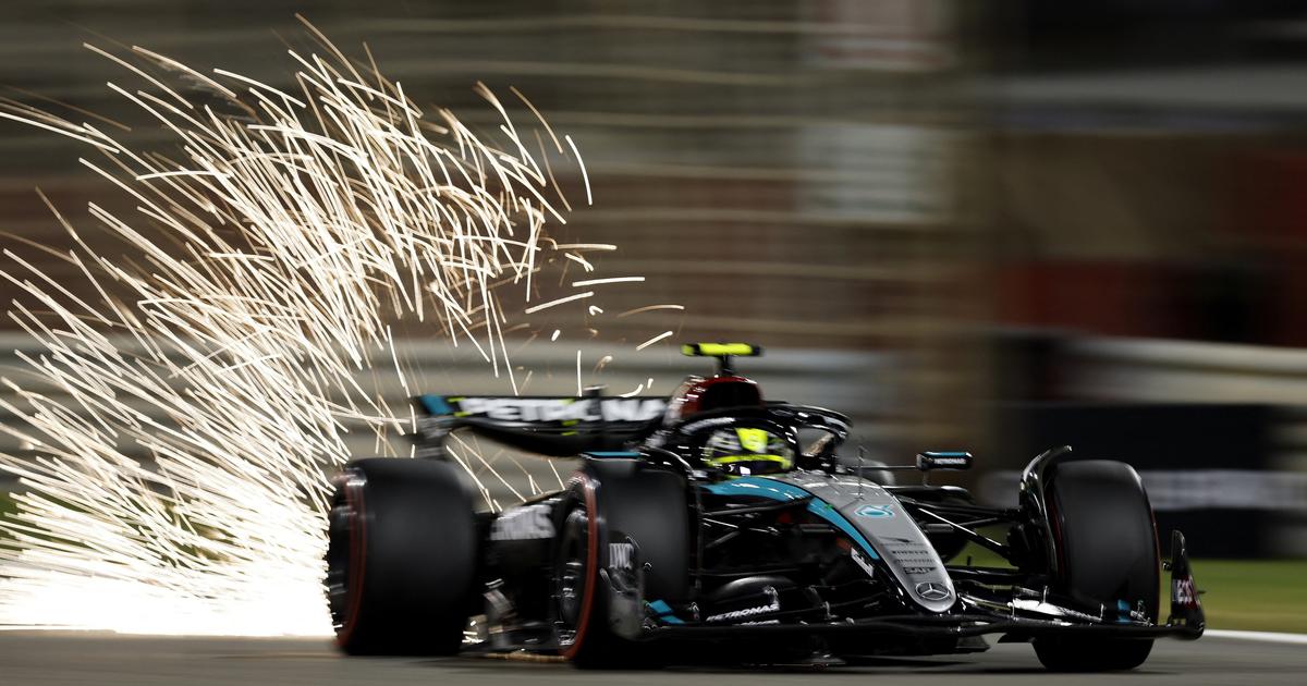 „To szok” dla Hamiltona, gdy Mercedes prowadzi w Bahrajnie