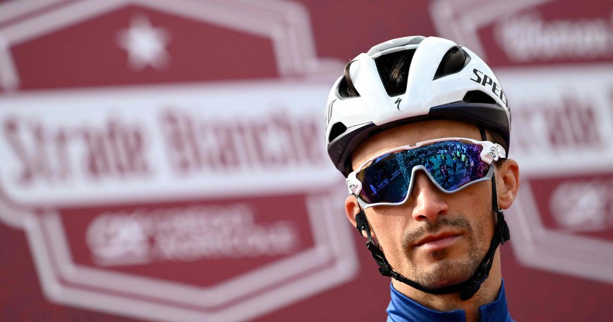 Cyclisme : Julian Alaphilippe chute et abandonne dans les Strade Bianche