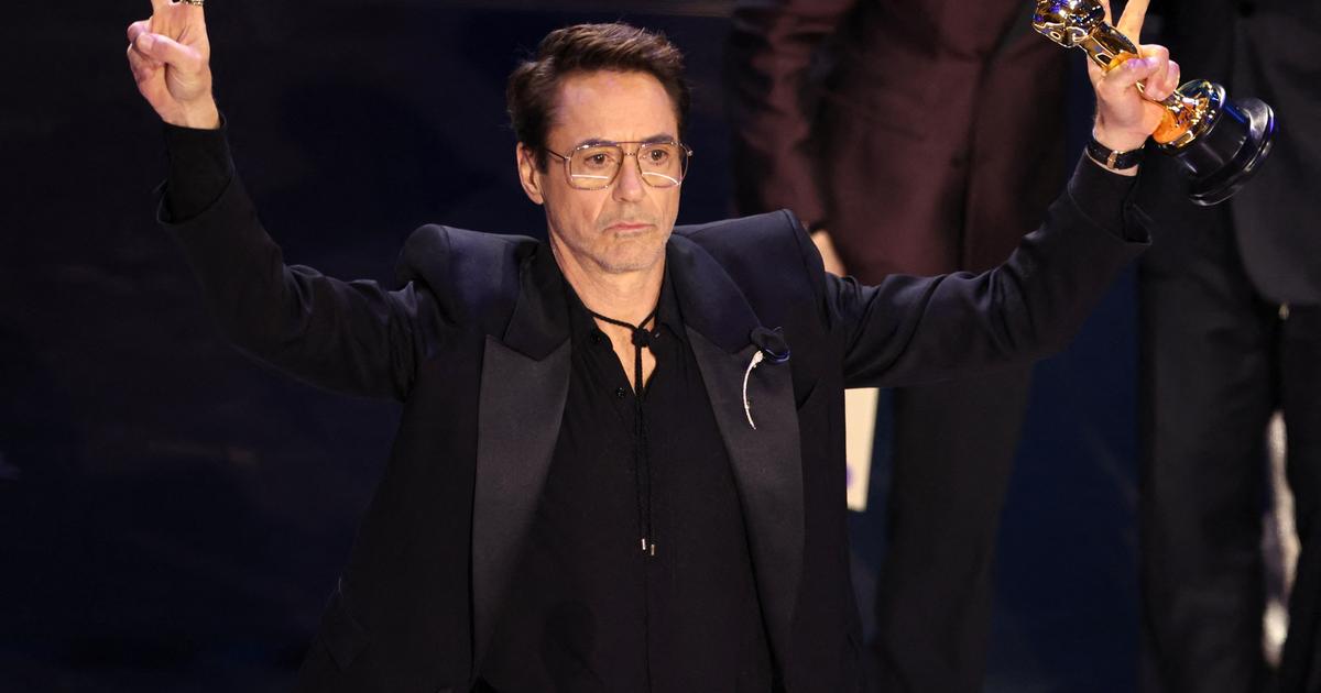Robert Downey Jr. sacré meilleur second rôle aux Oscars pour Oppenheimer