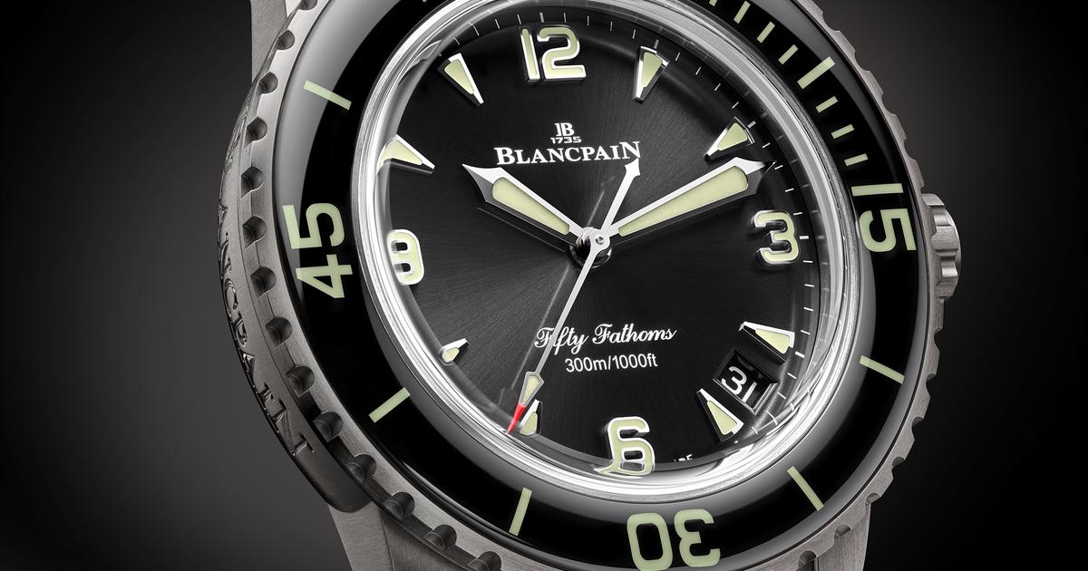 The legendary Blancpain Fifty Fathoms returns in 42 mm version