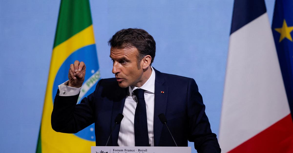 Macron, de visita en Brasil, dice que el acuerdo UE-Mercosur es “muy malo”.