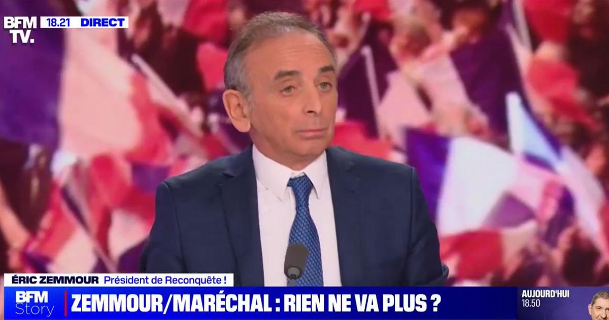 «Tensions» à Reconquête! : Éric Zemmour reconnaît des «échanges animés» avec Marion Maréchal mais dément toute «concurrence»