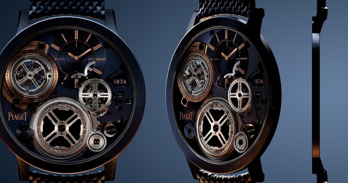 Piaget unveils the thinnest tourbillon watch in the world