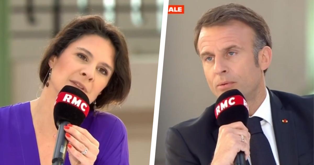 «Monsieur le président, stop !» : Apolline de Malherbe peine à se faire entendre face à Emmanuel Macron sur BFMTV