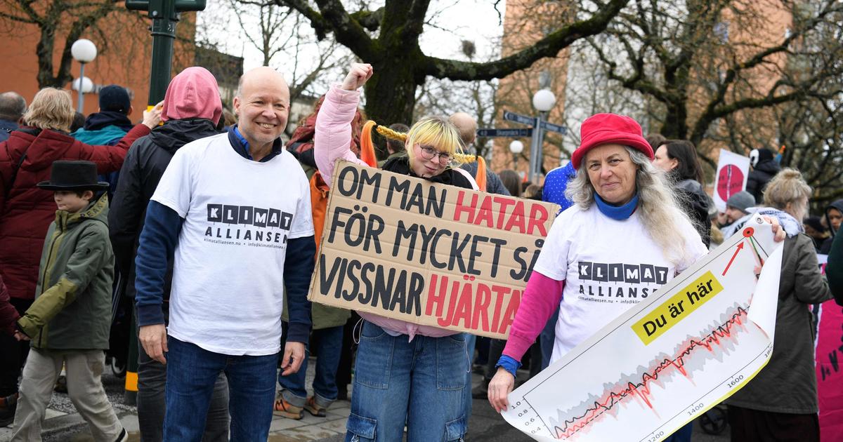 Regarder la vidéo Suède : des centaines de manifestants rassemblés contre l'extrême droite