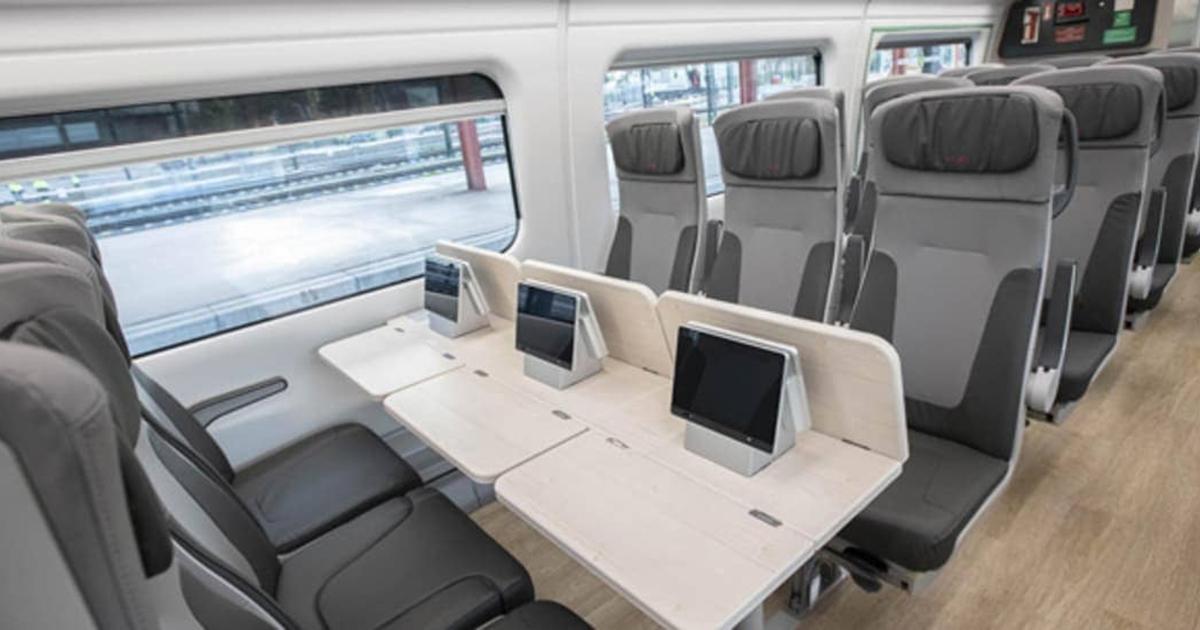 Une compagnie espagnole veut lancer des TGV équipés d'écrans tactiles pour ses trajets en France - Le Figaro