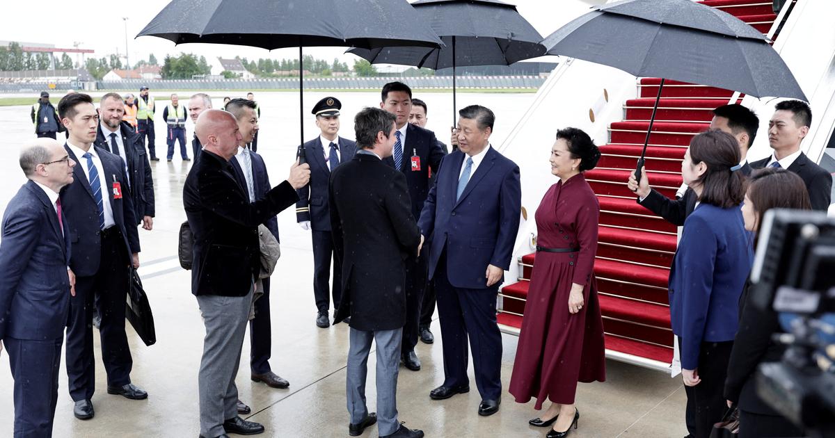 Regarder la vidéo Le président chinois Xi Jinping est arrivé en France pour une visite officielle