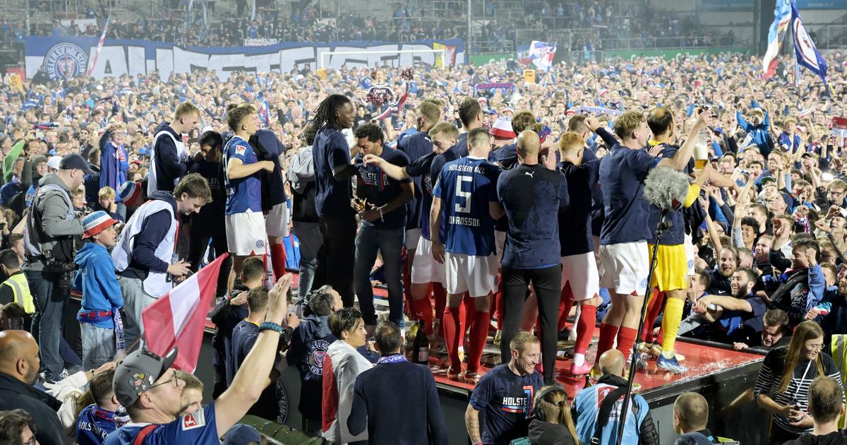 Regarder la vidéo Bundesliga : Kiel accède pour la première fois de son histoire à la première division