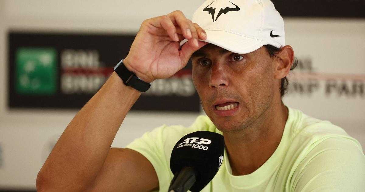 Regarder la vidéo «Je pense que j’y serai», sèchement battu à Rome, Nadal pas encore certain de sa présence à Roland-Garros
