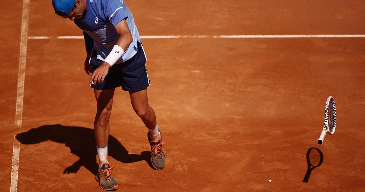 Regarder la vidéo Tennis: Atmane stoppé par Dimitrov à Rome