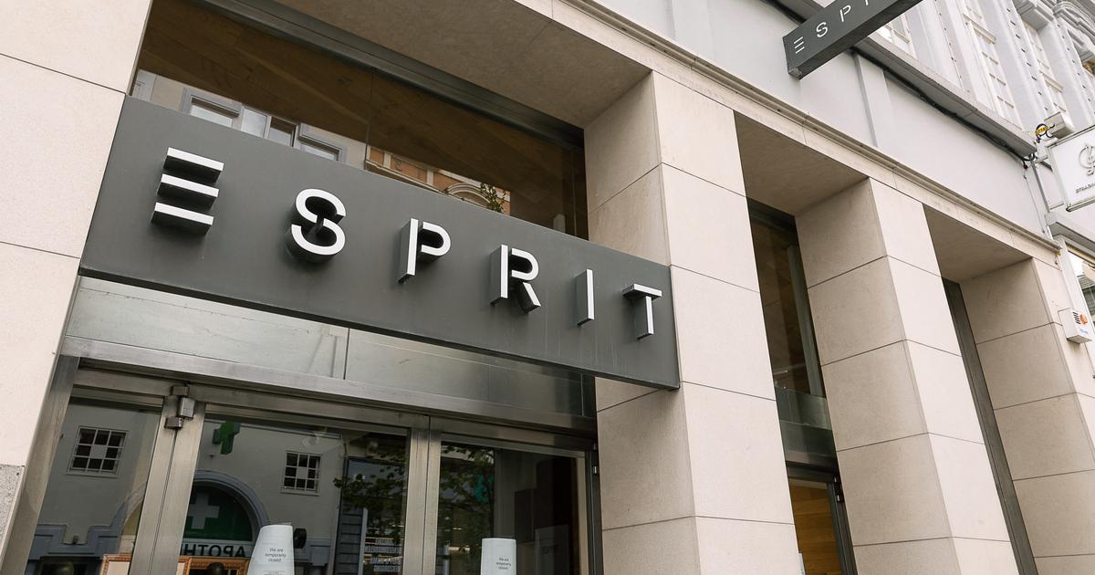 La catena di abbigliamento Esprit ha dichiarato fallimento a causa delle sue attività in Europa