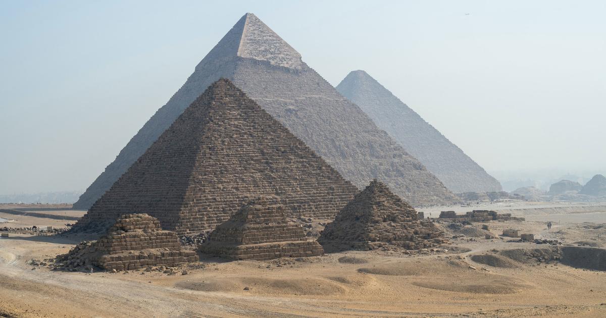 Regarder la vidéo Une branche oubliée du Nil ressurgit du passé le long des pyramides de Gizeh