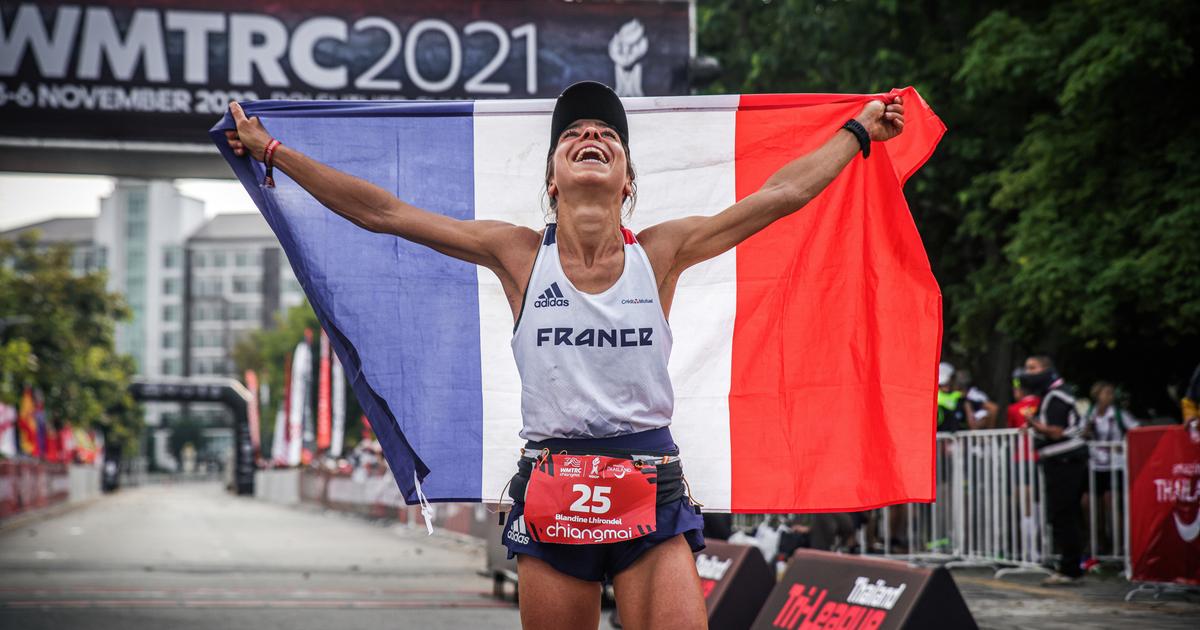 Regarder la vidéo «J'ai toujours fait les choses à l'excès», les confidences de la championne de France d’ultra-trail Blandine L'hirondel
