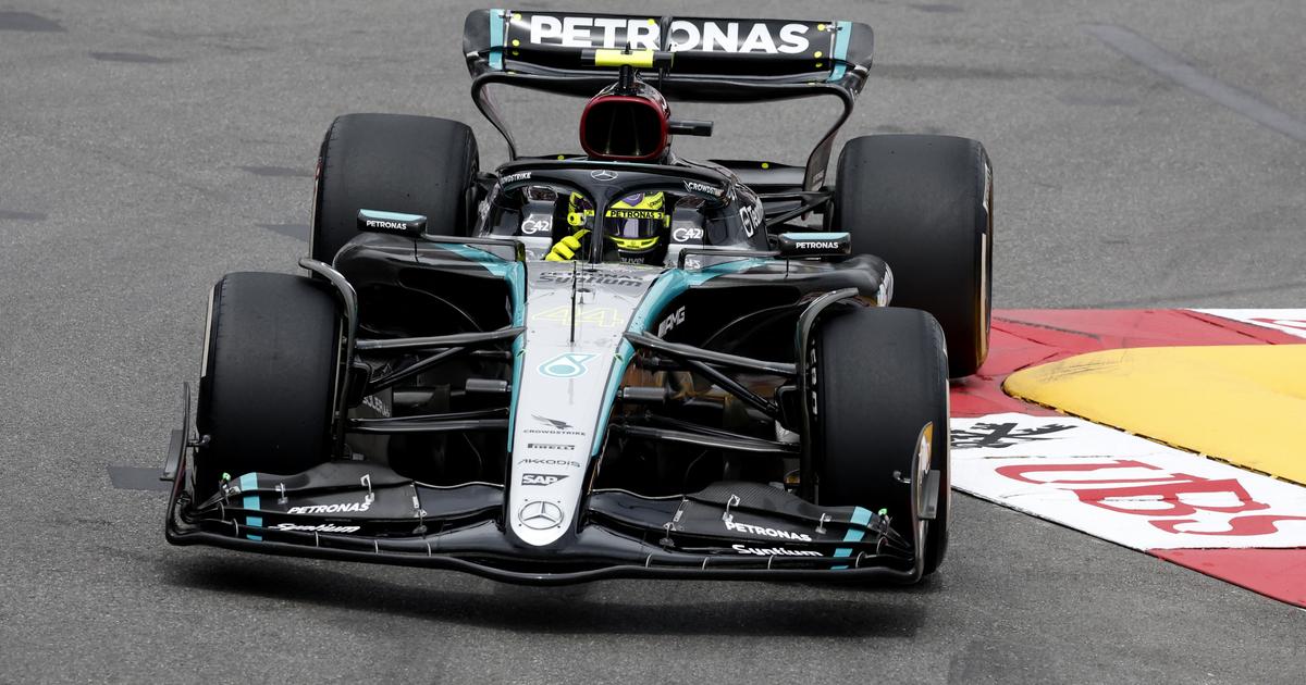 Regarder la vidéo F1: Lewis Hamilton aux avant-postes pour les premiers essais à Monaco, Verstappen 11e