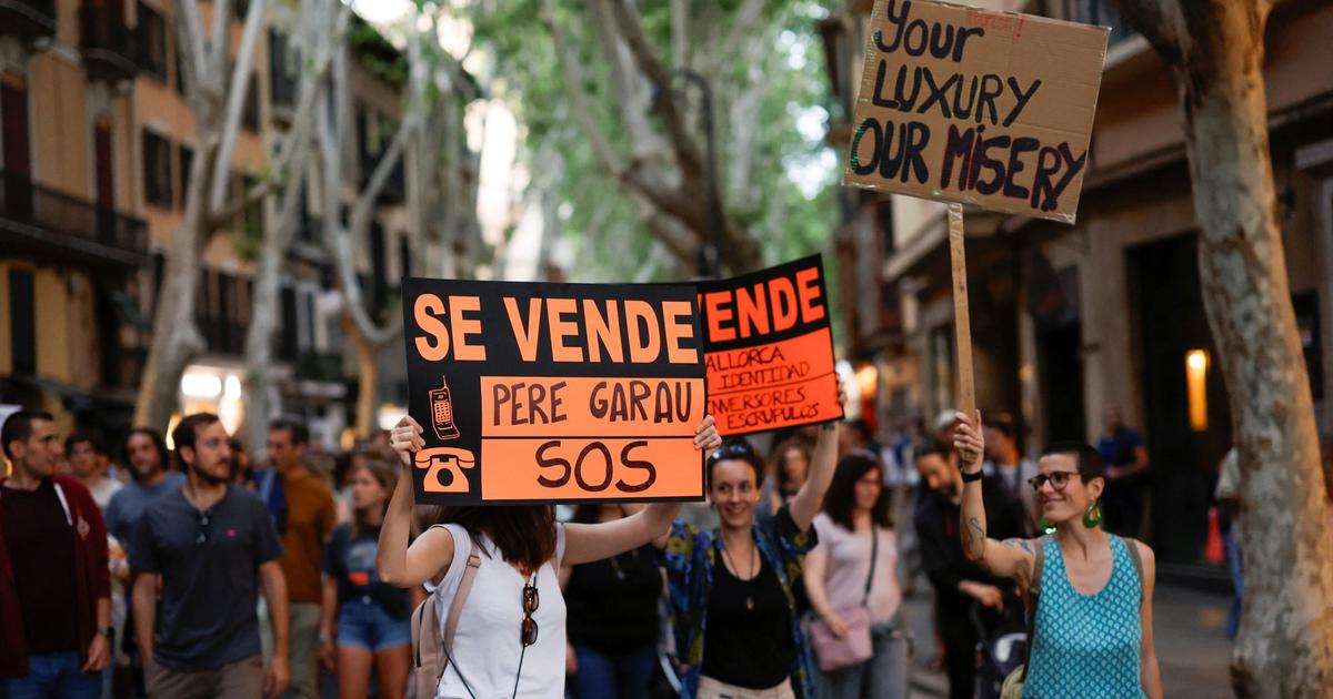 Regarder la vidéo «Majorque n’est pas à vendre» : des milliers de manifestants à Palma contre le surtourisme