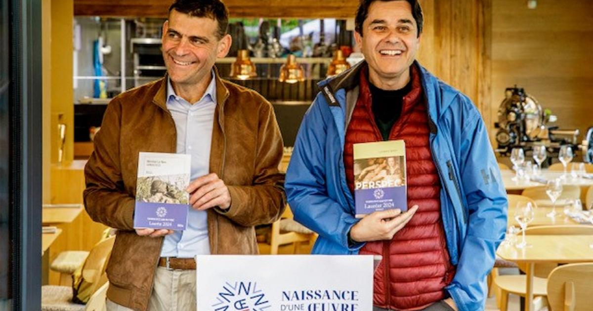 Laurent et Nicolas Le Nen, lauréats du prix Naissance d'une œuvre