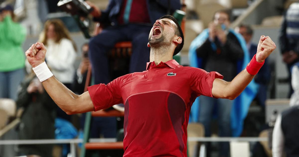 Regarder la vidéo Roland-Garros: mené 2 sets à 1, Djokovic se sort du piège Musetti en cinq sets au 3e tour