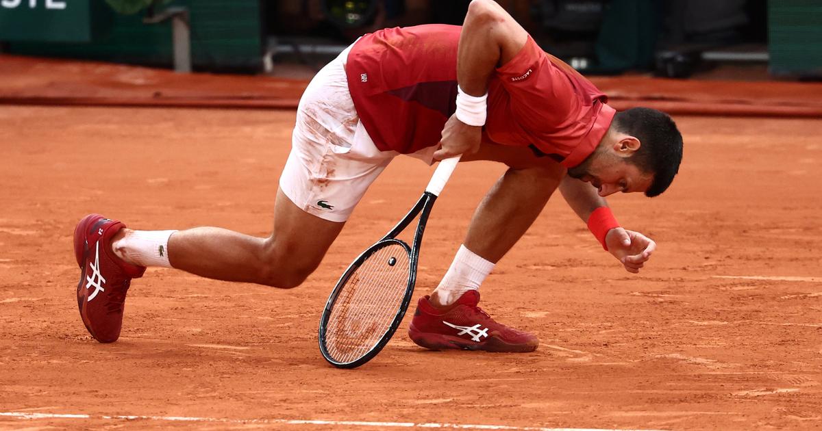 Regarder la vidéo Roland-Garros : «Je ne sais pas si je pourrai jouer le prochain match», assure Novak Djokovic, blessé au genou