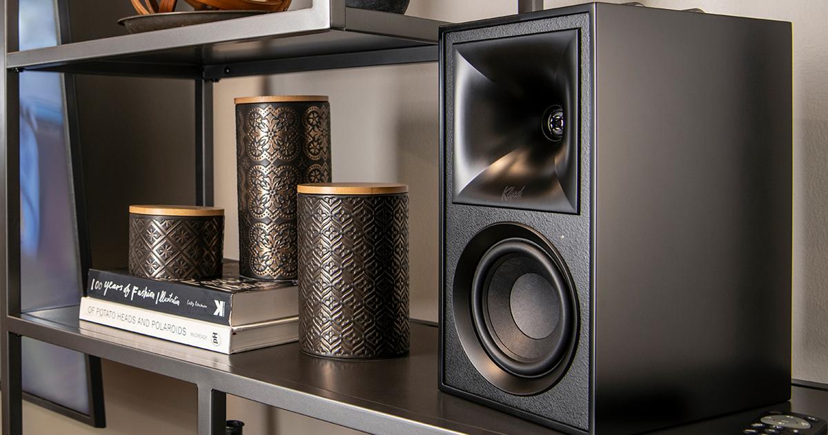 vintage speakers delivering powerful modern sound