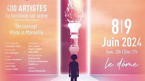 Regarder la vidéo Mille bénévoles à Marseille pour un spectacle de légendes