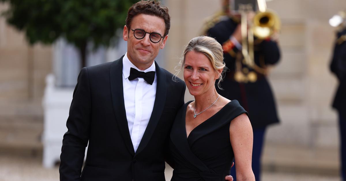 Laurent Macron, frère d'Emmanuel Macron, et son épouse Sabine, se mêlent  aux stars sur le tapis rouge de l'Élysée