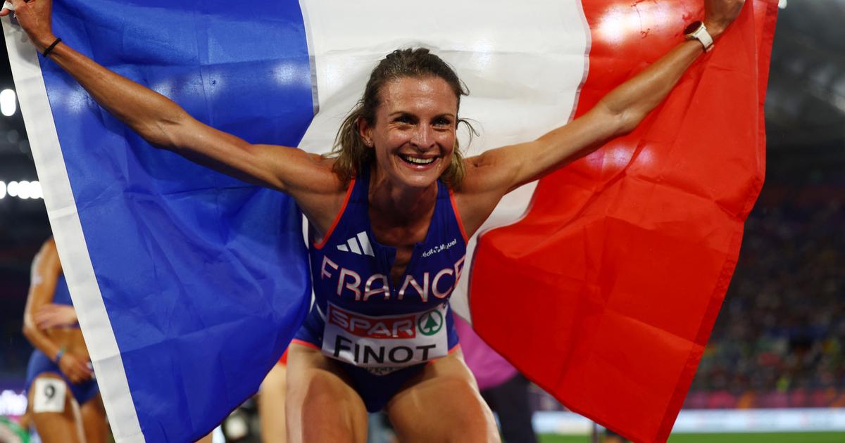 Regarder la vidéo Athlétisme : «Je sais que j’ai une bonne étoile», raconte Alice Finot, finalement championne d'Europe