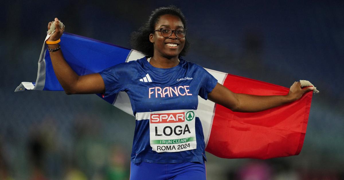 Regarder la vidéo Athlétisme : Rose Loga en bronze au marteau, 9e médaille pour les Bleus à Rome