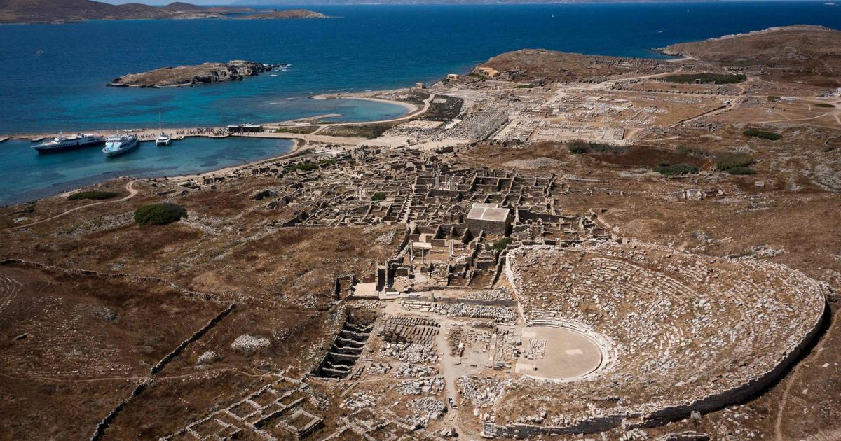 Regarder la vidéo «L’île va disparaître» : en Grèce, un site antique menacé par la montée inexorable de la mer Égée