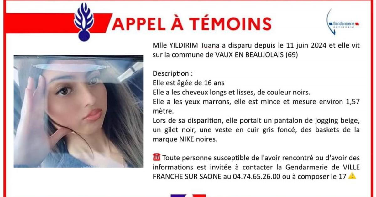 Rhône : la jeune fille de 16 ans disparue dans le Beaujolais a été ...