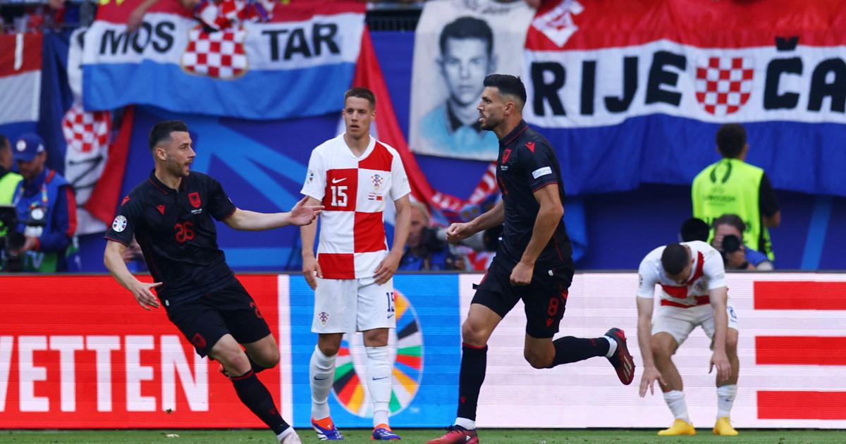 Regarder la vidéo Euro 2024 : la Croatie rattrapée sur le fil par l’Albanie et désormais dos au mur