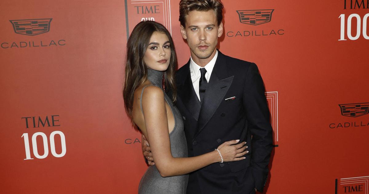 Kaia Gerber and Austin Butler, couple on the front lines of the premiere of “Biker Choppers”