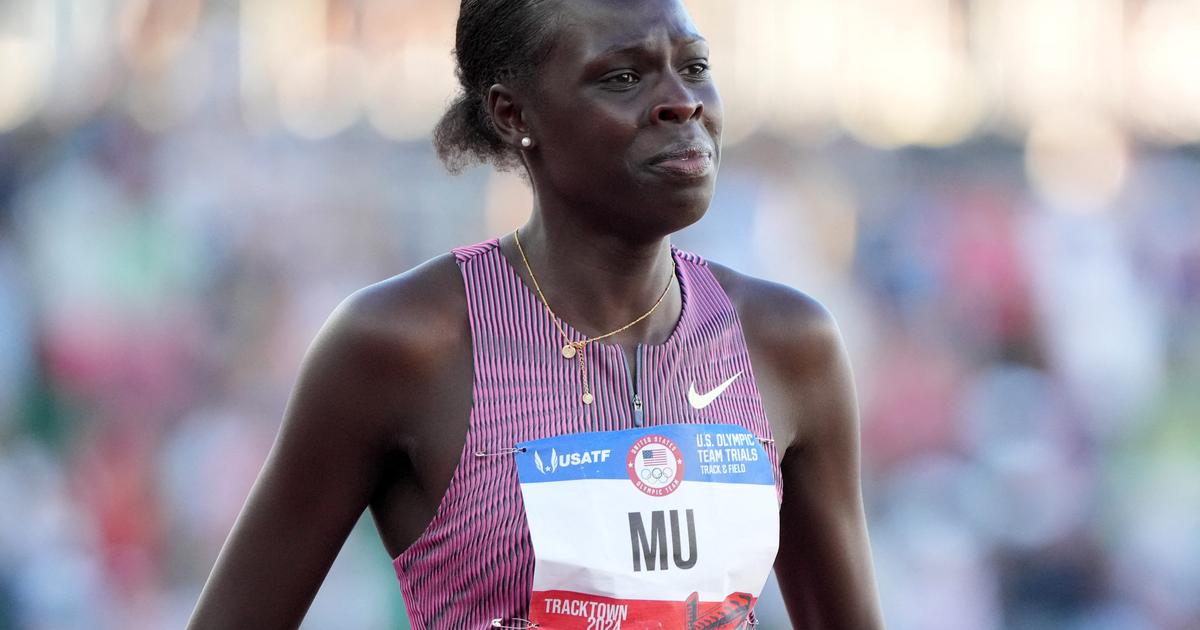 Regarder la vidéo Athlétisme : la terrible chute de la championne olympique du 800m Athing Mu qui l’écarte des JO de Paris 2024