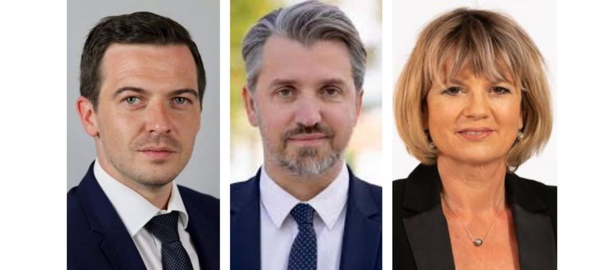 Regarder la vidéo Législatives : le candidat sortant Renaissance aux prises avec le RN et le NFP dans la 6e circonscription de Gironde
