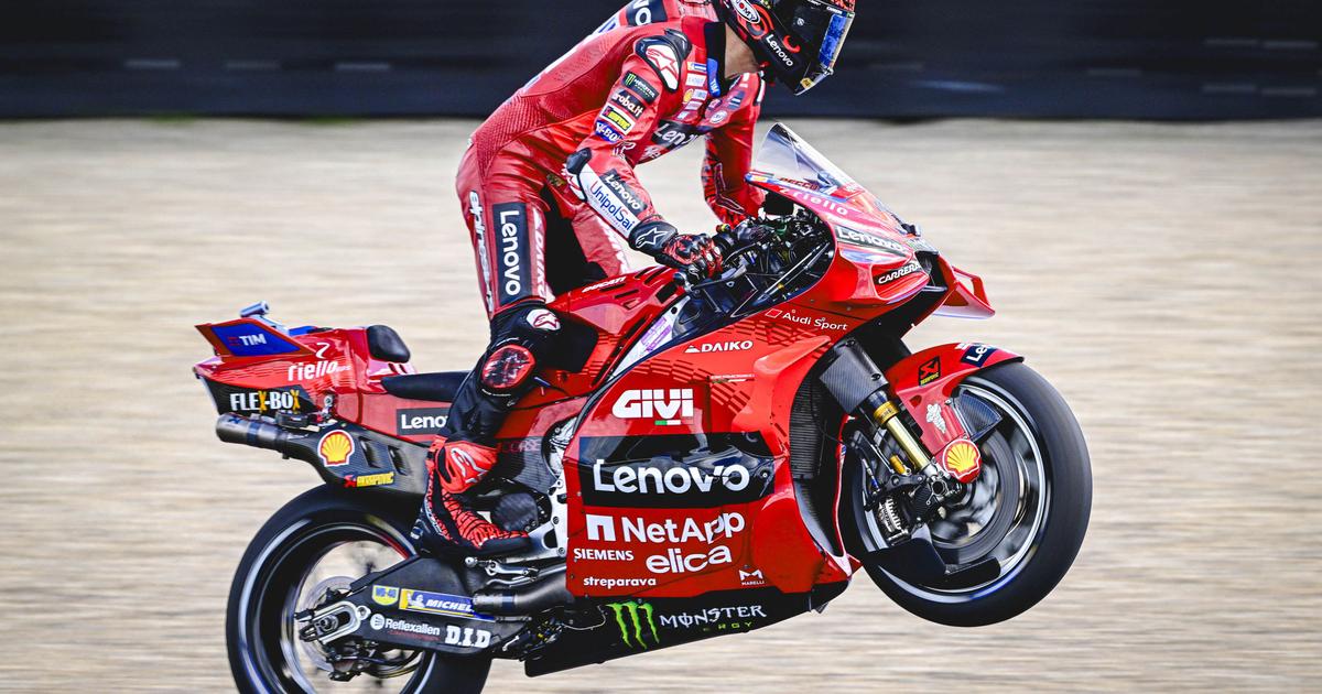 MotoGP: Bagnaia s'empare de la pole position aux Grand Prix des Pays-Bas