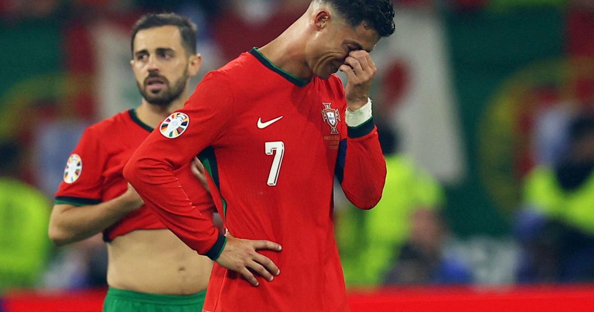 Euro 2024: les larmes de Cristiano Ronaldo après son penalty raté