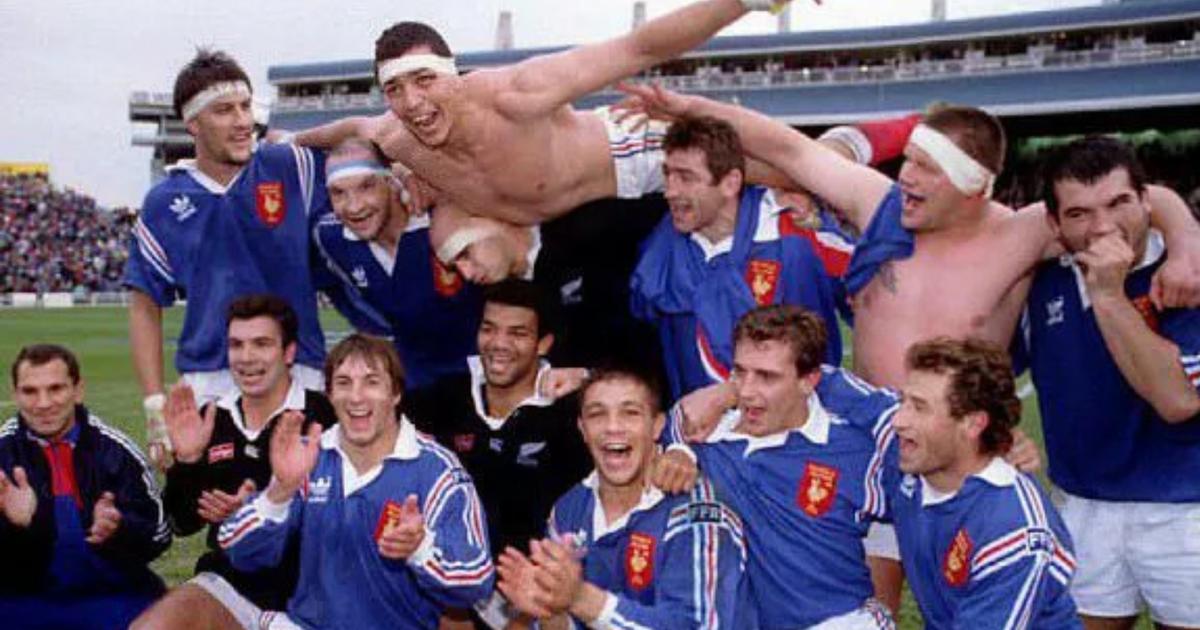 Regarder la vidéo Rugby : Il y a trente ans, le XV de France inscrivait l'essai du bout du monde