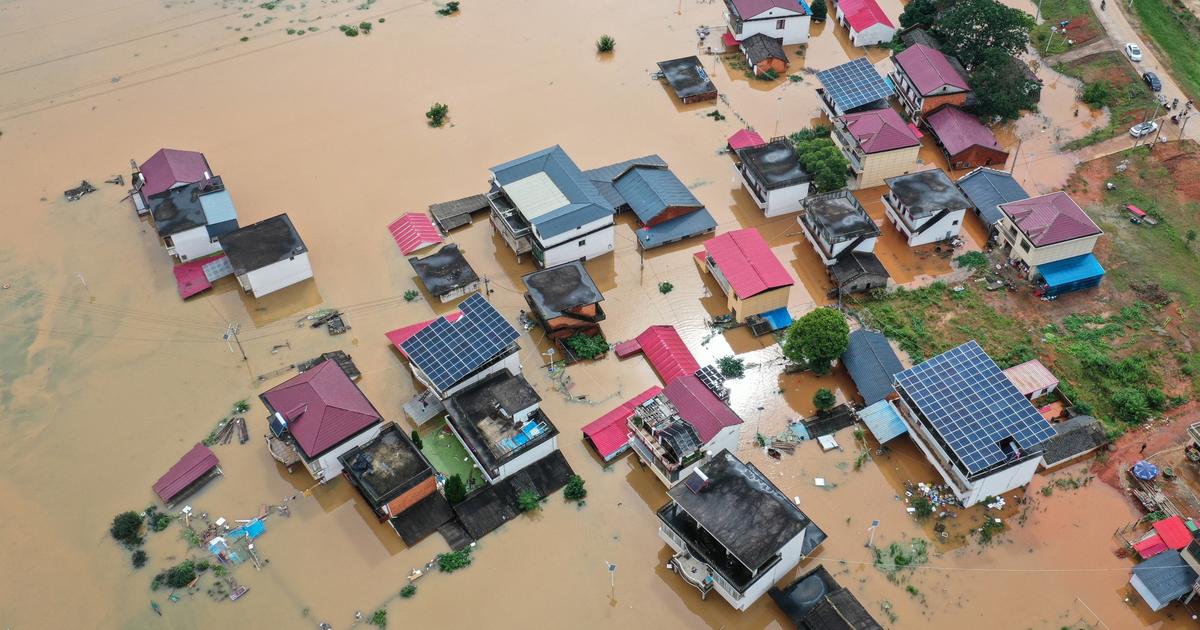 In China, heavy rains have forced the evacuation of more than 240,000 people.