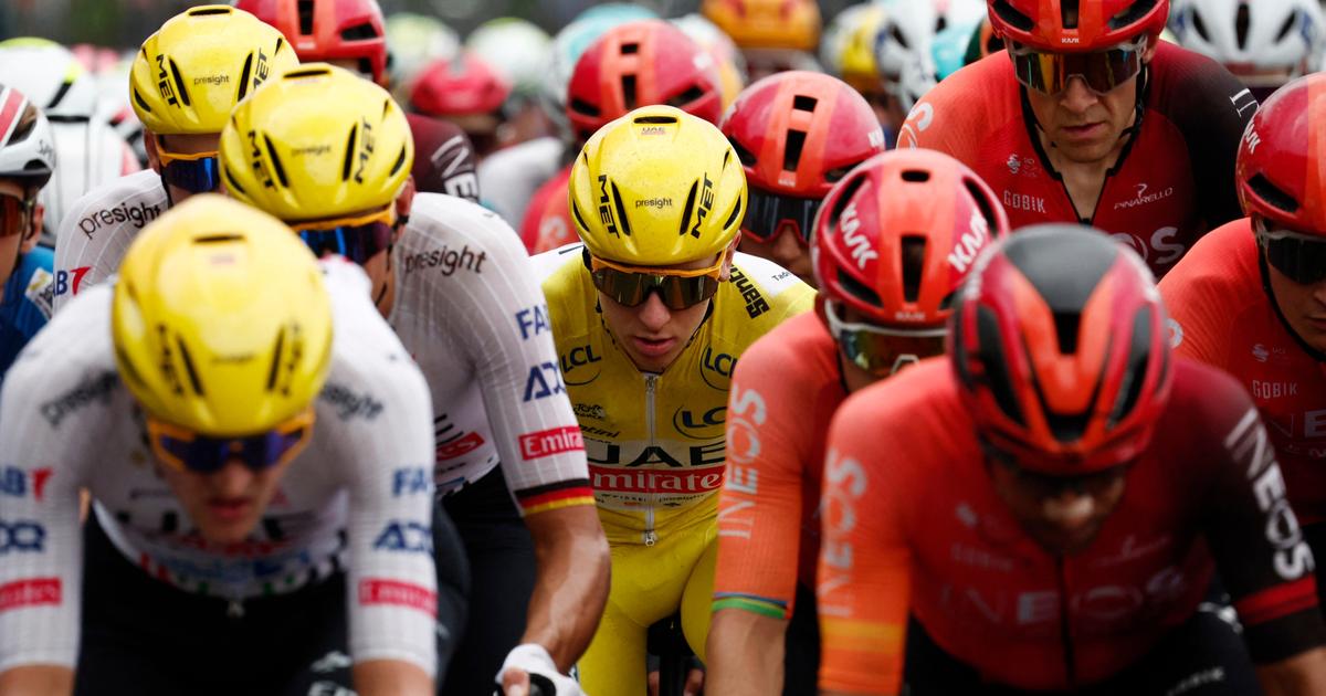 Regarder la vidéo EN DIRECT - Tour de France : l’allure diminue, la UAE de Pogacar contrôle en tête
