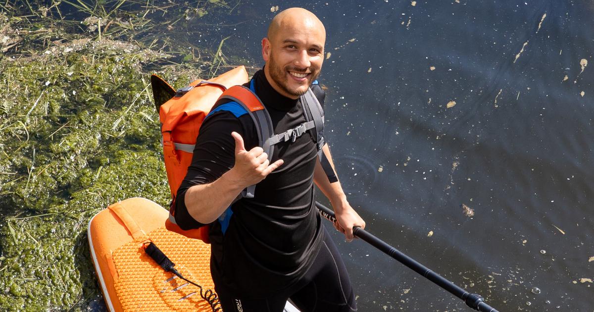 Regarder la vidéo Loire-Atlantique : il va parcourir 175 km en paddle pour réaliser le rêve d’enfants atteints d’un cancer