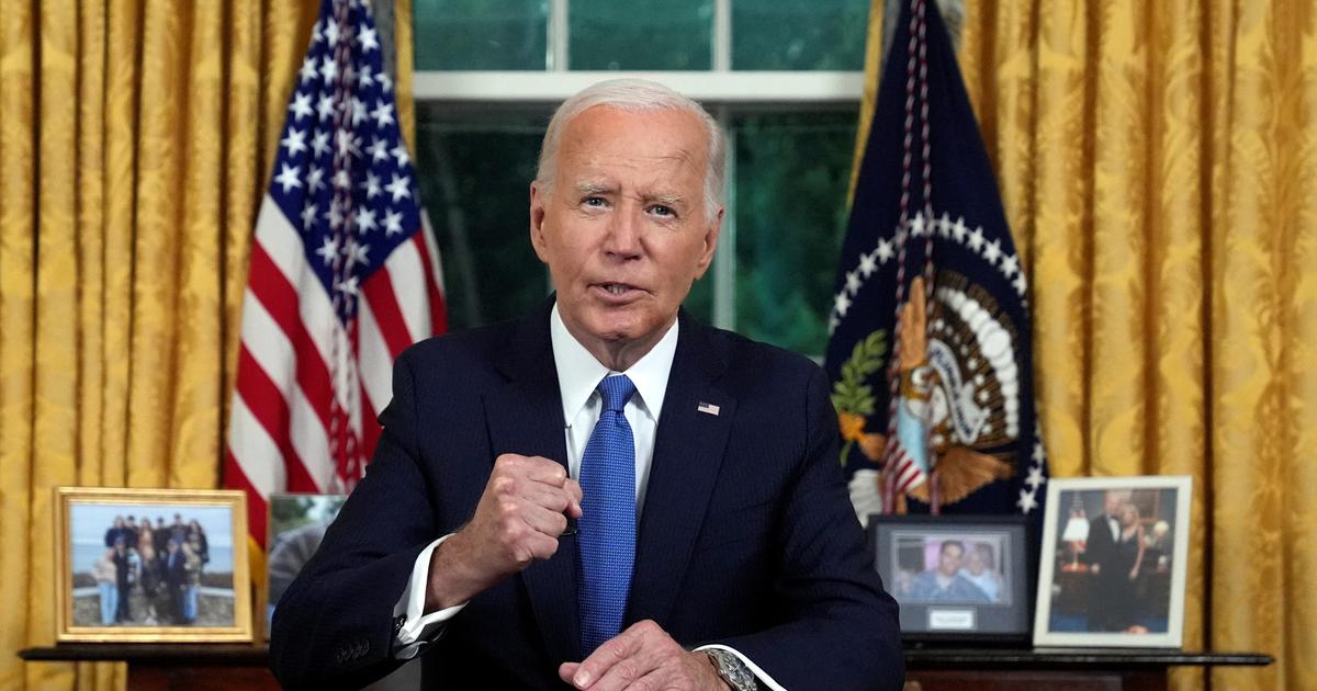 Joe Biden explique qu'il a renoncé à se représenter «pour son pays»