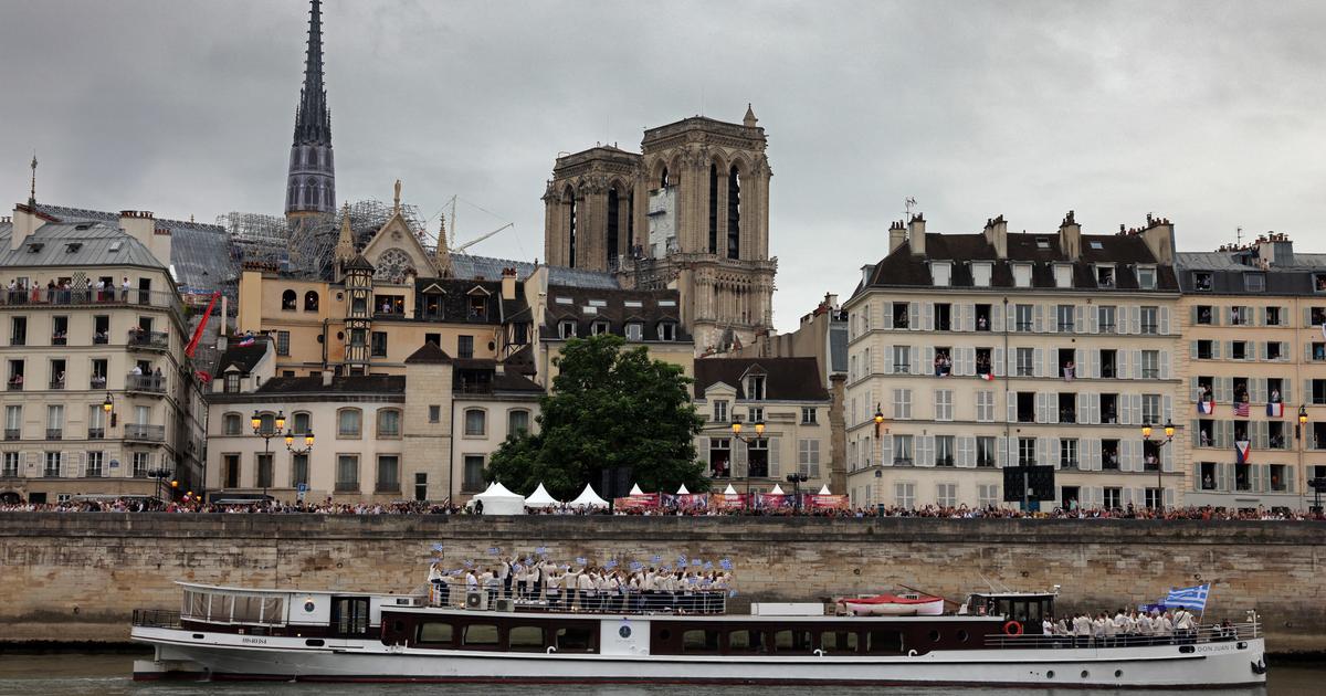 Notre-Dame Cathedral in majesty during the opening ceremony – The ...