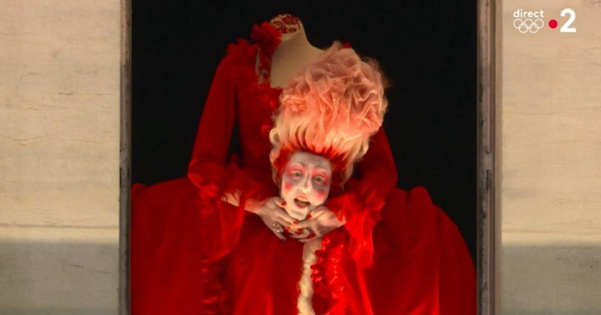 A decapitated Marie-Antoinette singing “ça ira” divides Internet users