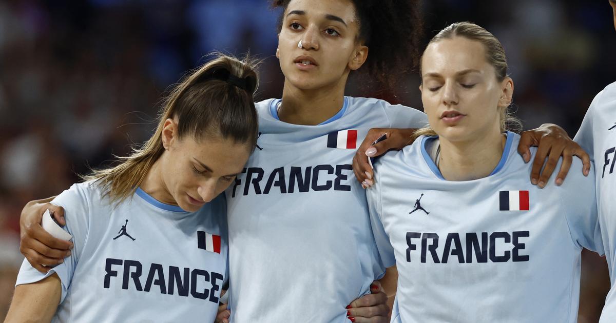 JO - Basket : suspense insoutenable, Bercy en fusion et pléiade de stars, les images fortes de la finale homérique des Bleues