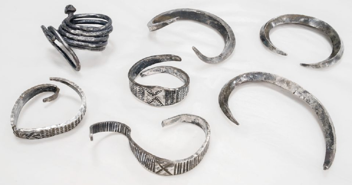 Viking Age Bracelets Discovered in Denmark