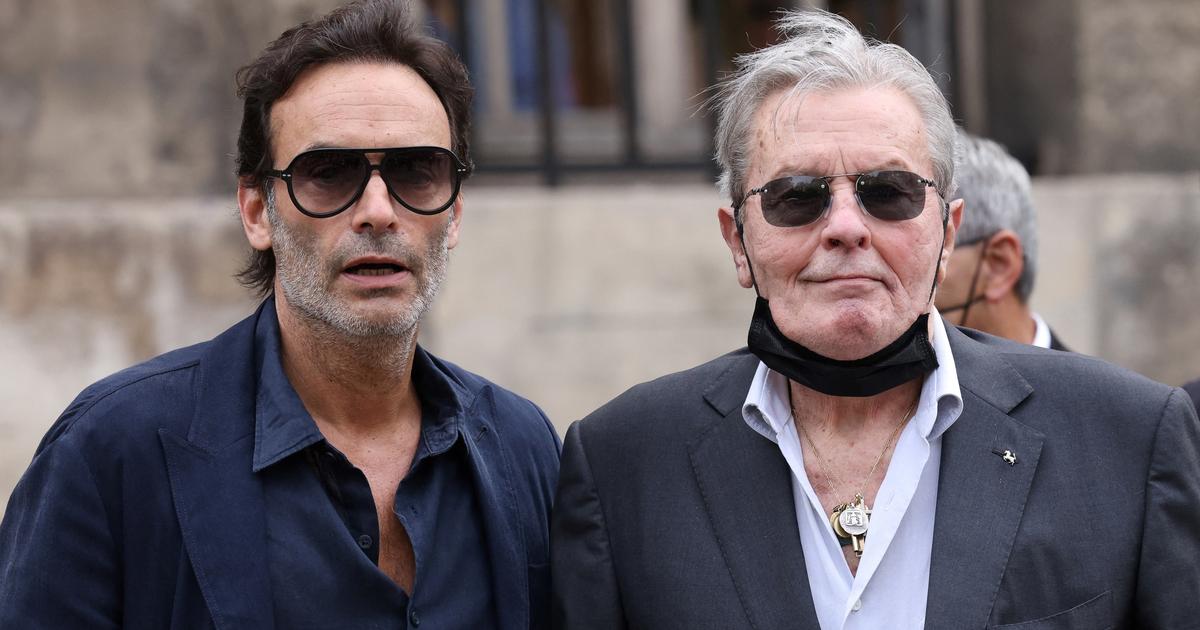 Anthony Delon reacts for the first time to the death of his father Alain Delon